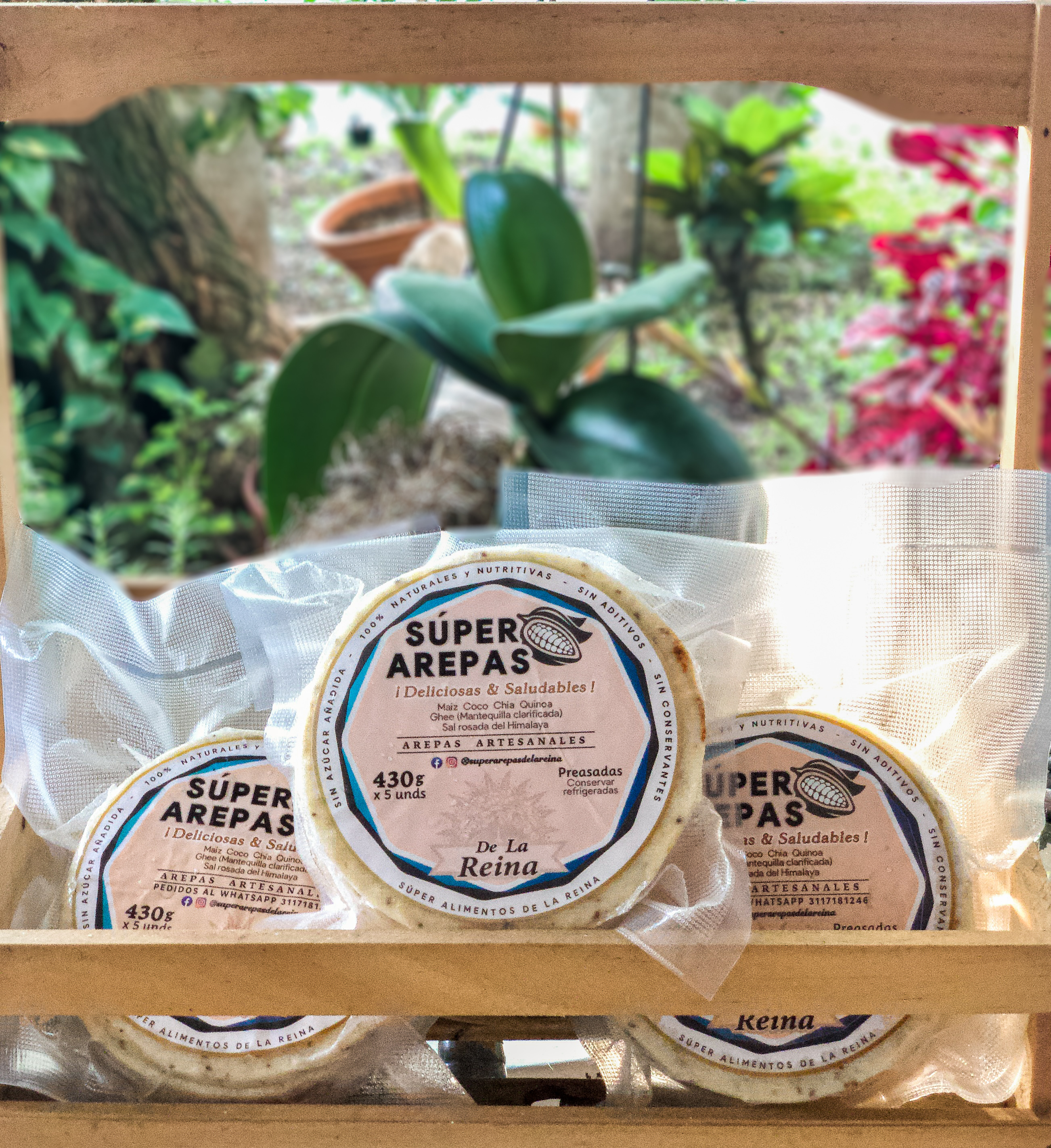 Arepas artesanales