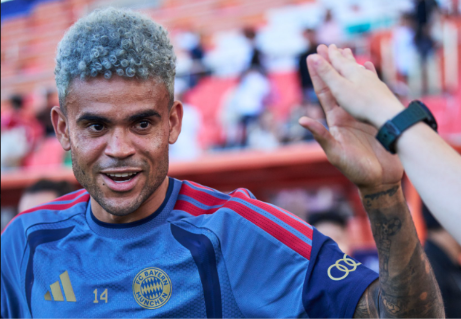 Luis Díaz se prepara para una nueva temporada con Bayern Múnich.
