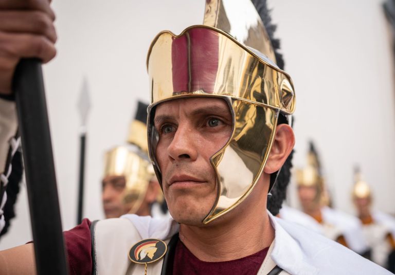 Semana Santa en Tunja, procesión de Jueves Santo.
