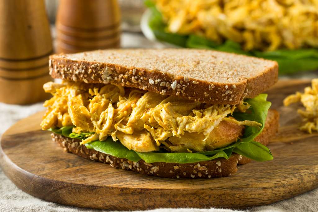 Sándwich de pollo