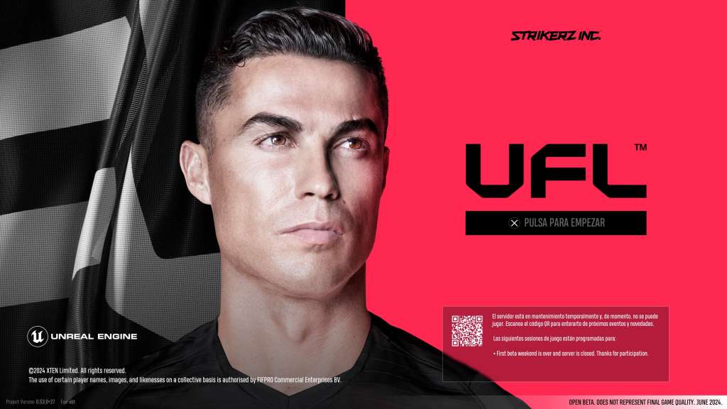 Cristiano Ronaldo es la imagen de UFL.