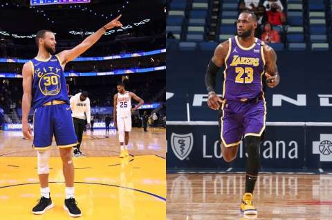 NBA: LeBron vs Curry y los demás duelos de los repechajes de los Playoffs