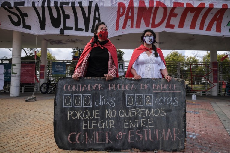 Huelga de hambre U. Nacional