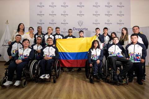 Colombia, lista para los Juegos Parapanamericanos Juveniles de Chile