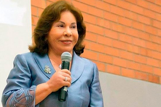 María Luisa Piraquive, representante legal de la Iglesia Cristiana de Dios Ministerial de Jesucristo Internacional.