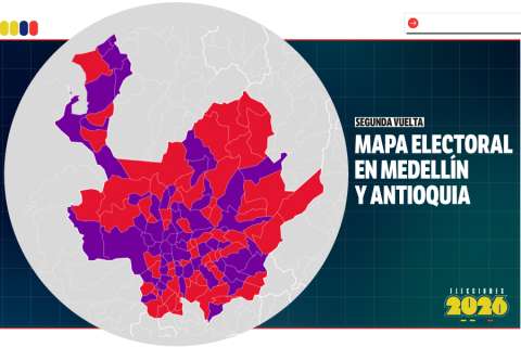 El pulso en Medellín y Antioquia: resultados de la segunda vuelta presidencial