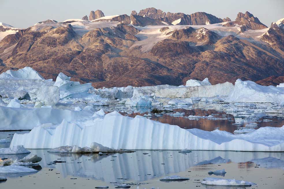 Groenlandia, donde el deshielo se ha incrementado en los últimos años, ha sido una de las regiones más afectadas por el calentamiento global. / Reuters