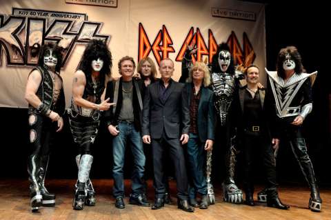 Kiss y Def Leppard anuncian gira conjunta