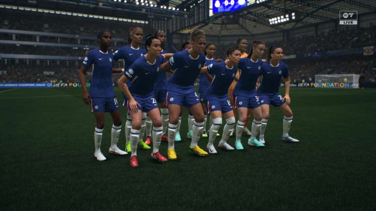 Chelsea femenino, equipo de la colombiana Mayra Ramírez, en el nuevo EA Sports FC 26.