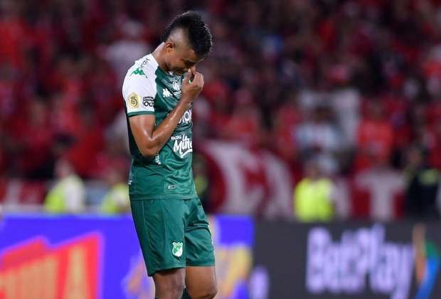 Luis 'Chino' Sandoval falló un cobro de tiro penalti que pudo significar la victoria de Cali ante Medellín