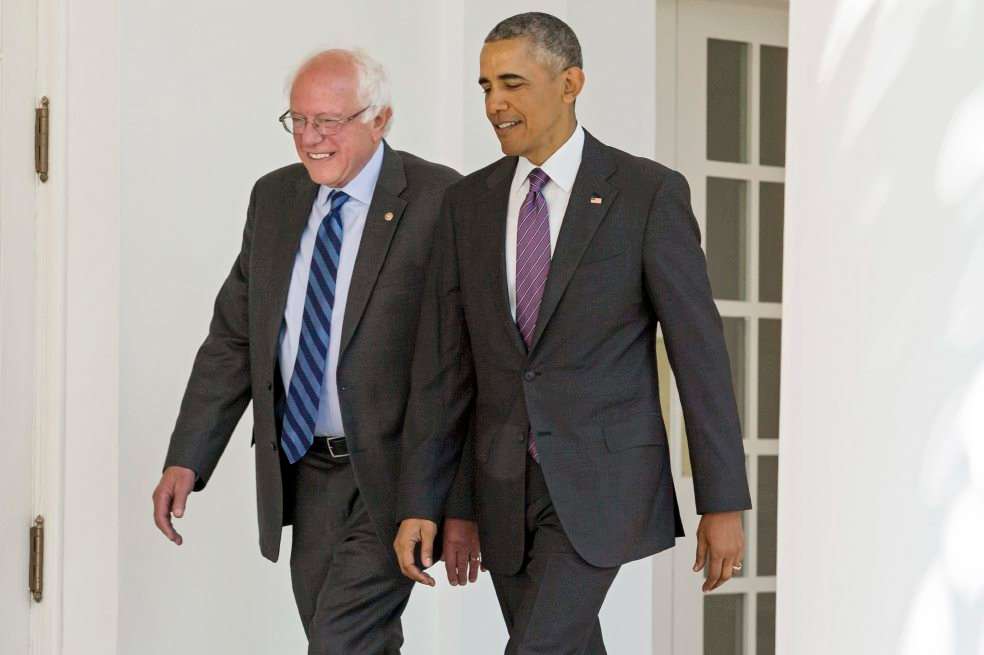 Aunque ha hecho campaña por Clinton, el senador Bernie Sanders anda dedicado a lograr que los demócratas obtengan la mayoría en el Senado. / AFP