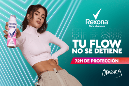 Rexona y Greeicy Rendón se unen en una campaña que habla de fuerza, autenticidad y que impulsa a las mujeres a moverse con seguridad.