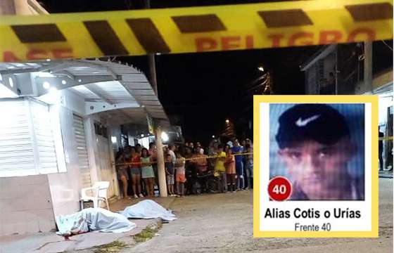 Imagen revelada por las autoridades de alias "Cotis".