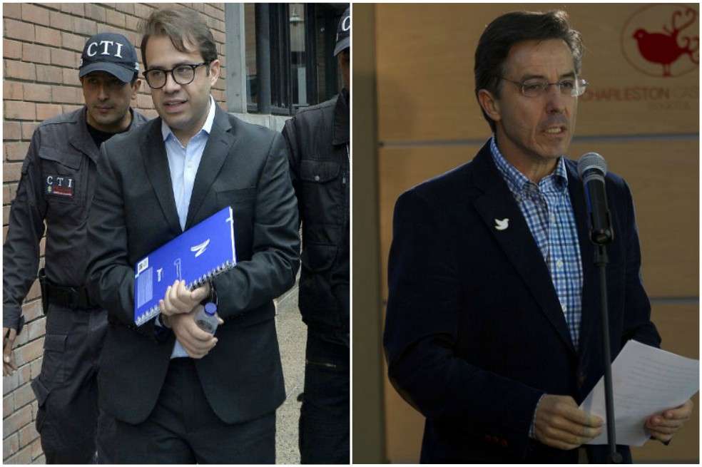 Prieto (derecha) aseguró que no conoce al empresario Dumar (izquierda). / Colprensa y archivo.