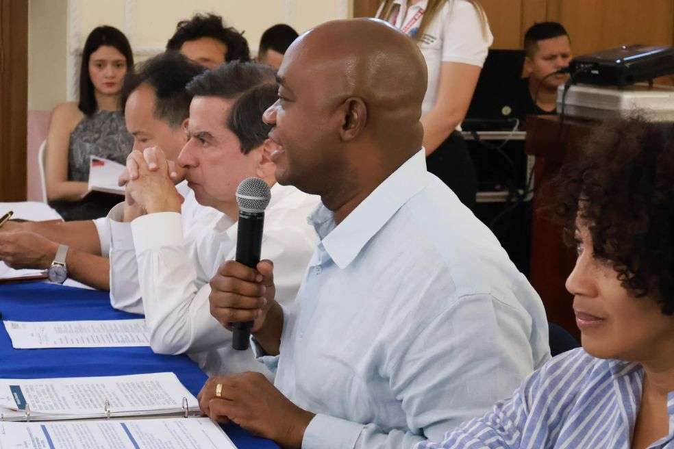 Los ministros Luis Gilberto Murillo y Juan Fernando Cristo realizan consejo de gobierno en Cúcuta.