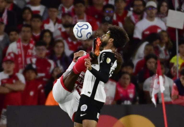 En imágenes: así se vivió el agónico empate de Santa fe en Copa Libertadores