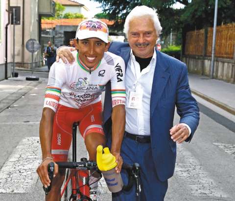 Egan Bernal, el ídolo del Piamonte