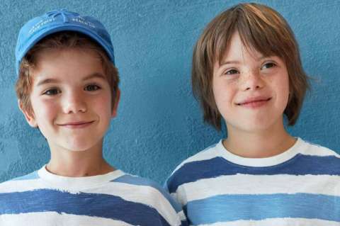 Patrick, el primer niño modelo con síndrome de Down