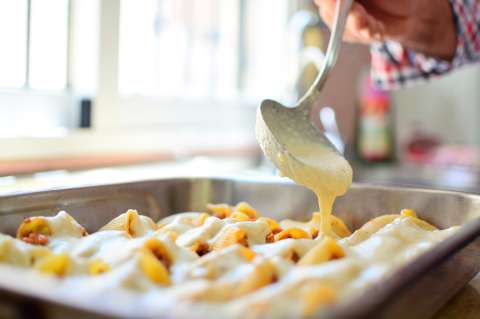 Paso a paso para preparar una salsa bechamel vegana