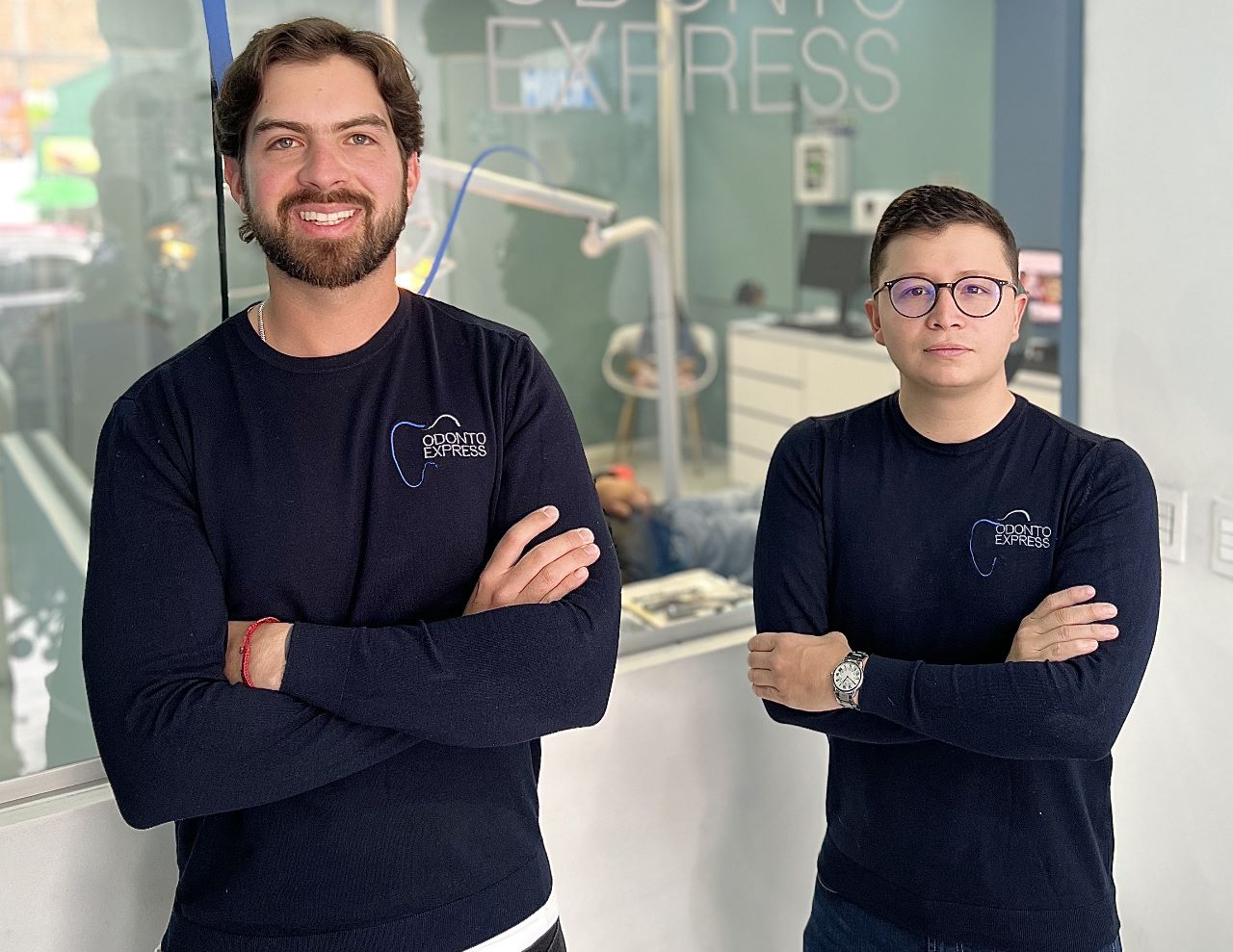 Juan David Pardo y Camilo González de Odonto Express.