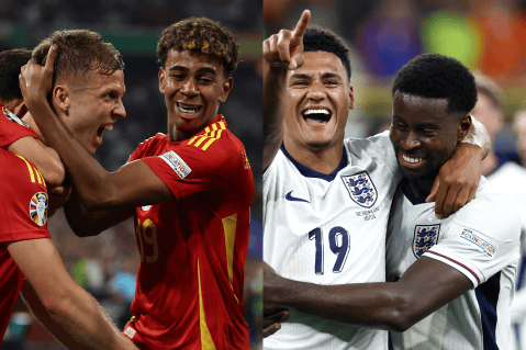 España vs. Inglaterra: hora, cómo y dónde ver la final de la Eurocopa