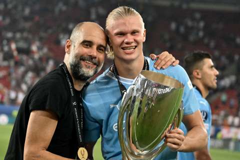 Pep Guardiola conquistó su título número 36 como director técnico
