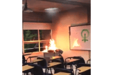 Protesta por presunto acoso de profesor terminó en desmanes en el ITM de Medellín
