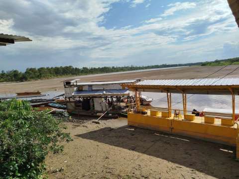 Alerta por sequía del río Caquetá: comunidades no se puede movilizar