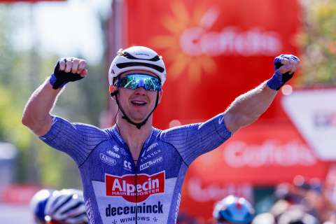 Kaden Groves se llevó la etapa 14 de la Vuelta a España