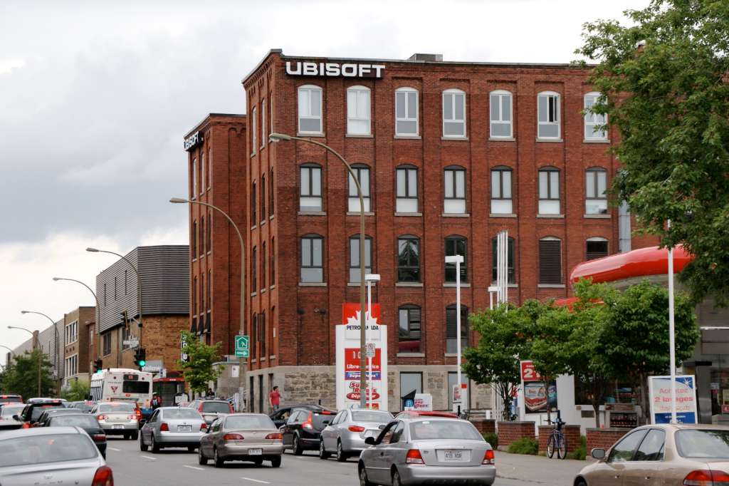 Sede de Ubisoft, estudio de videojuegos francés, en Montreal, Canadá.
