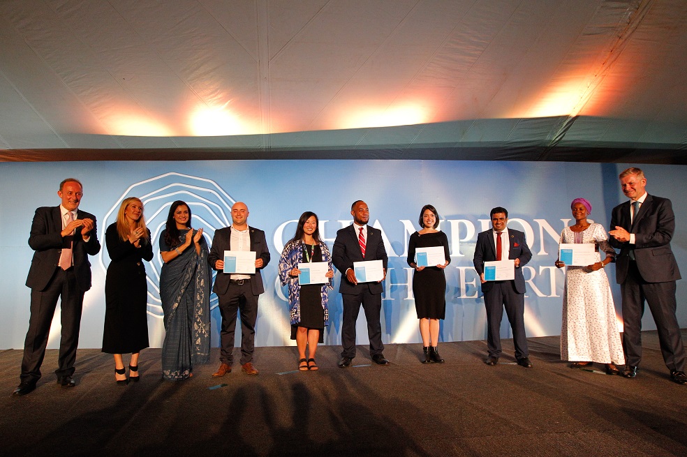 Algunos de los ganadores de "Champions of the Earth". / UNEP - Flickr