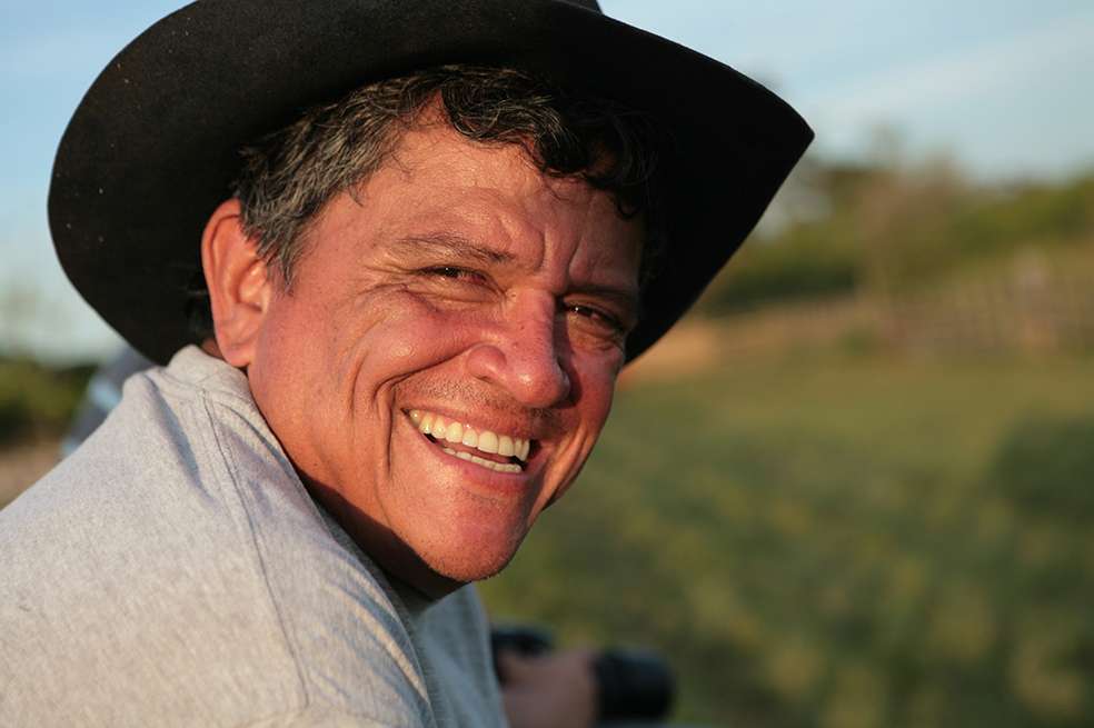 El cantante Orlando "Cholo" Valderrama. / Cortesía