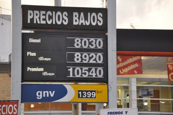 Los precios de la gasolina durante algunos meses de este 2012 / Archivo Daniel Iannini