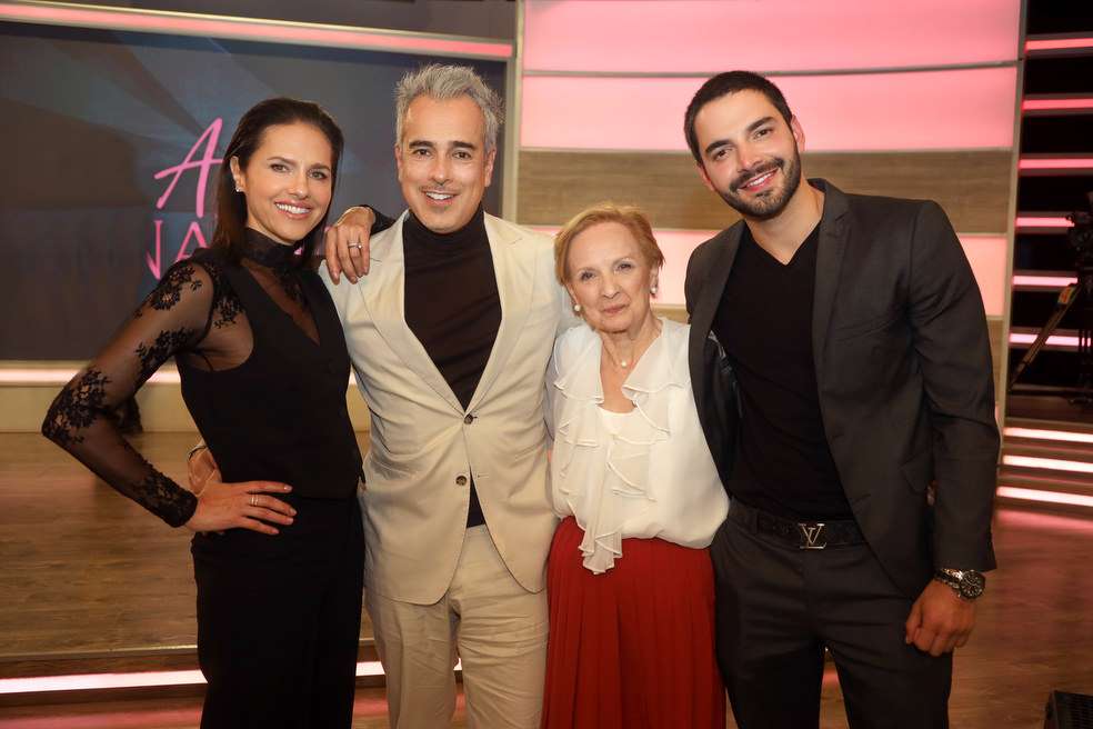 Paola Turbay, Jorge Enrique Abello, Judy Henriquez y Sebastián Carvajal