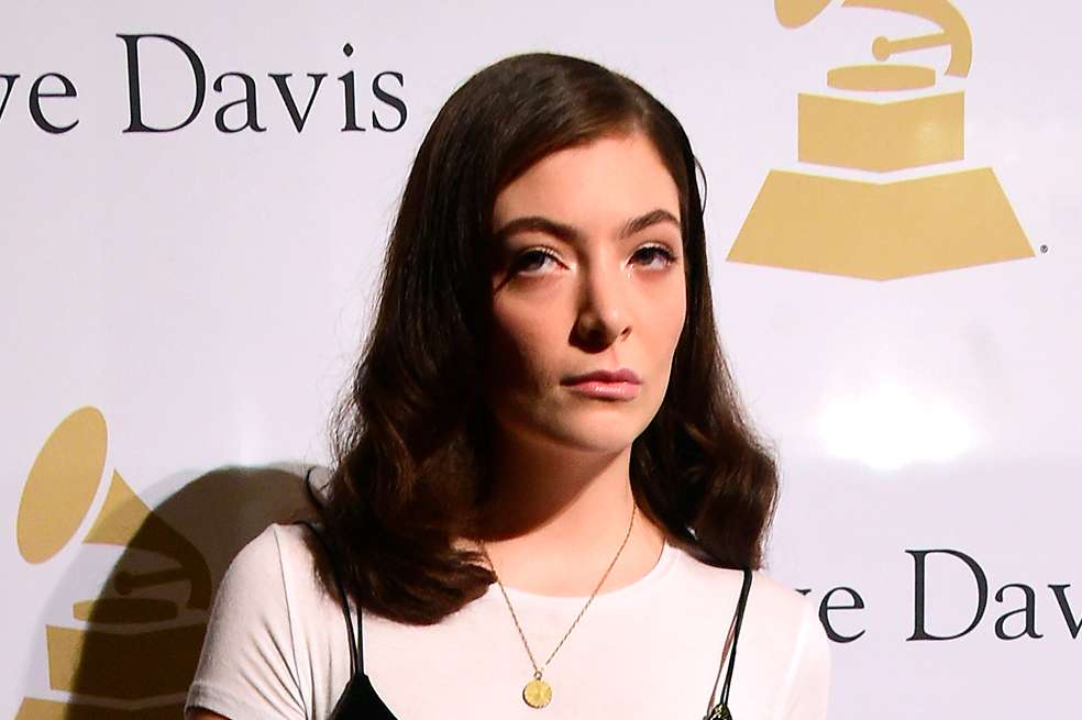 La cantante Lorde. / AFP