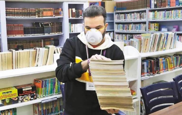 Libros en cuarentena