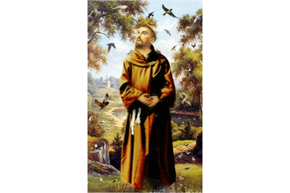 Francisco de Asís murió de 44 años. / Archivo particular