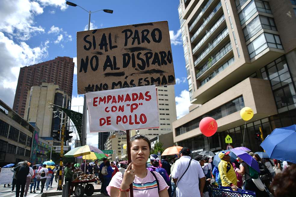 Bogotá es la ciudad en la que el número de movilizaciones es mayor. / Óscar Pérez - El Espectador.