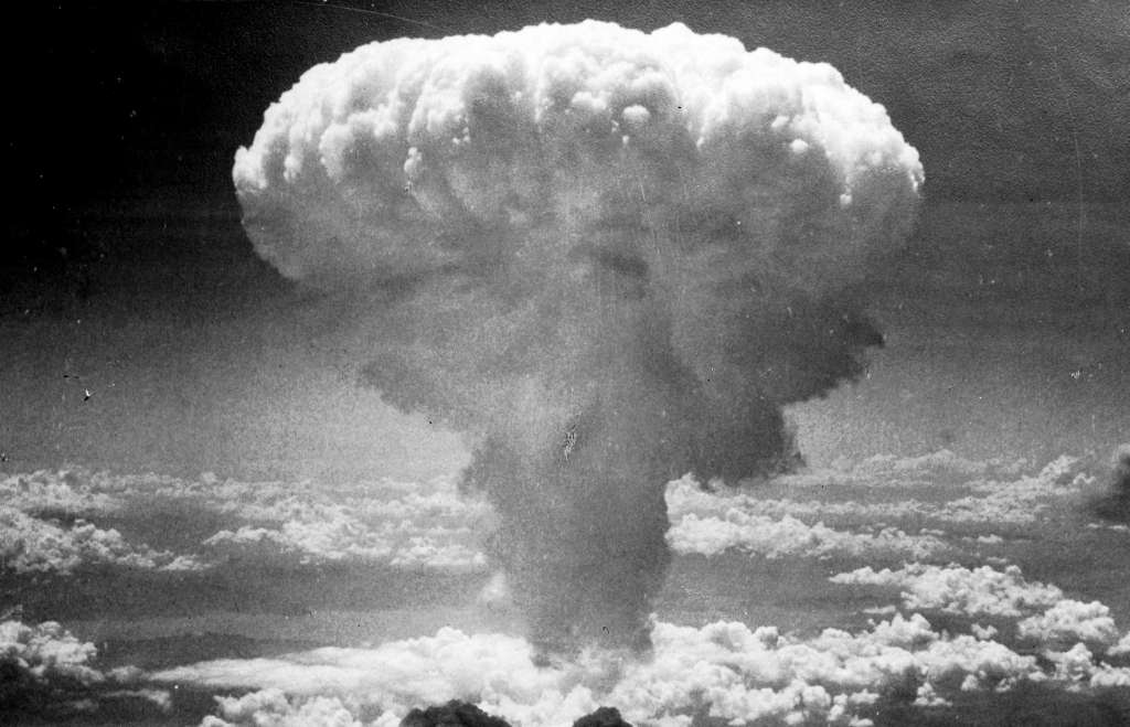 Imagen de la explosión de la bomba atómica en 1945.