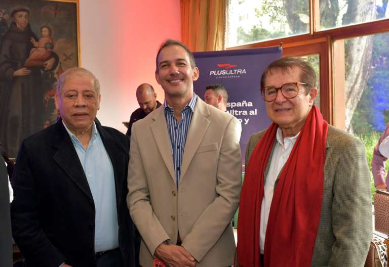 Alvaro Hurtado, Jorge Zabarain e Ivan Zuluaga