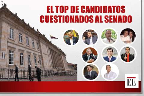 Elecciones legislativas: este es el top de candidatos cuestionados al Senado
