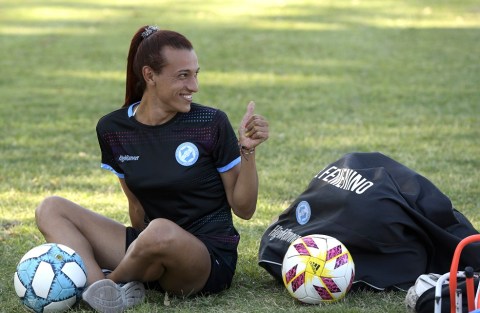 Mara Gómez, primera jugadora transgénero en la liga Argentina