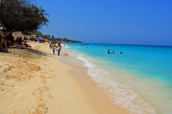 Imagen de Playa Blanca, en el Parque Corales del Rosario y San Bernardo. / Archivo