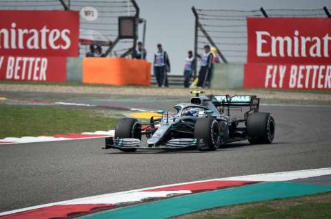 Valtteri Bottas, el más rápido en los ensayos libres del GP de China