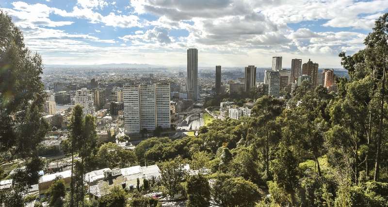 Según el organismo, Bogotá y la Región de la Sabana aportan cerca del 30 % del PIB nacional. / AFP