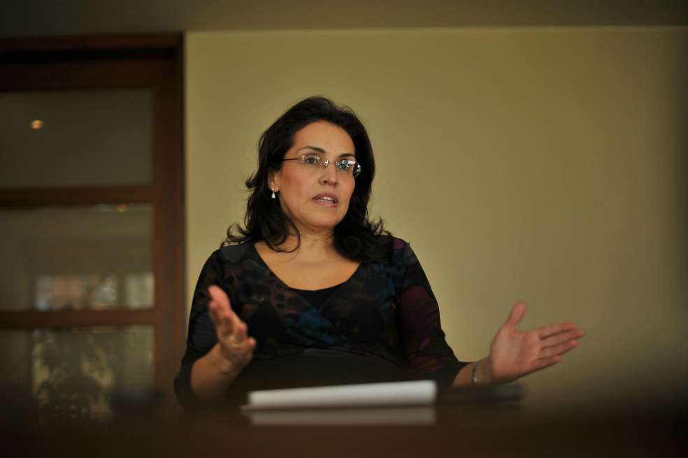 Viviane Morales, candidata presidencial por el partido Somos, antiguo Alas Equipo Colombia. / Archivo El Espectador
