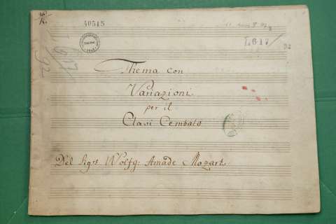 Expertos atribuyen una “nueva” obra a Wolfgang Amadeus Mozart
