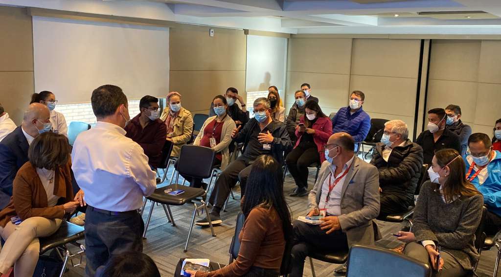 Reunión del Distrito con Gerentes de los centros médicos.
