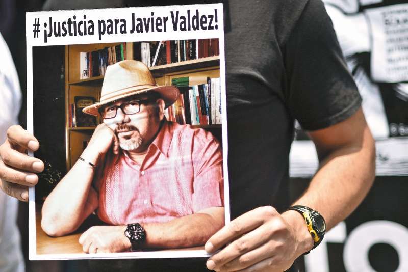 Siete periodistas han sido asesinados en México en 2017 y 126 desde el año 2000. / AFP