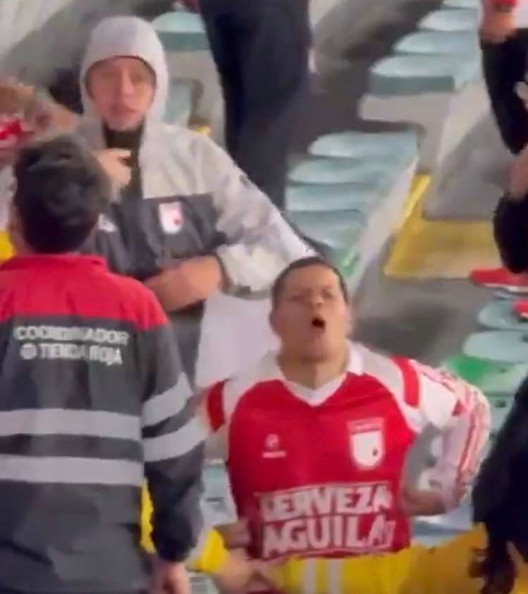 La polémica se desató tras la difusión de videos donde presuntos hinchas de Santa Fe habrían realizado gestos racistas contra aficionados de Corinthians en El Campín.